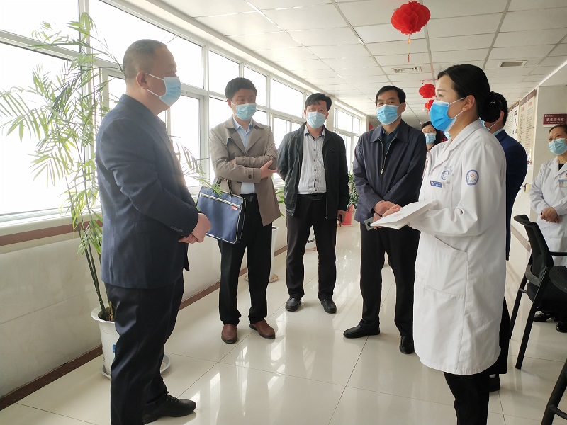 【督导检查】市级领导莅临我院开展养老服务机构疫情防控检查指导工作